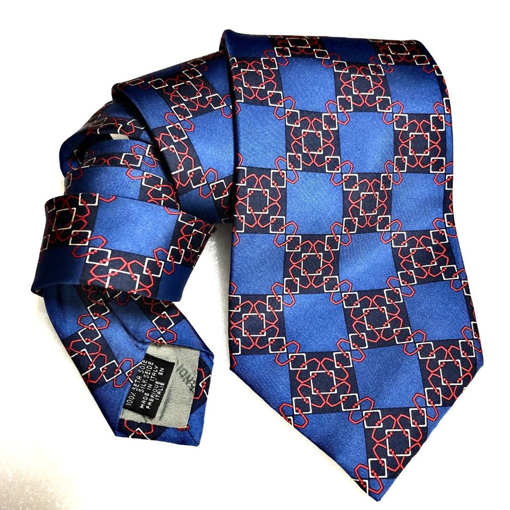 Fendi Men's Geometric Silk Tie